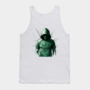 Green Man Tank Top